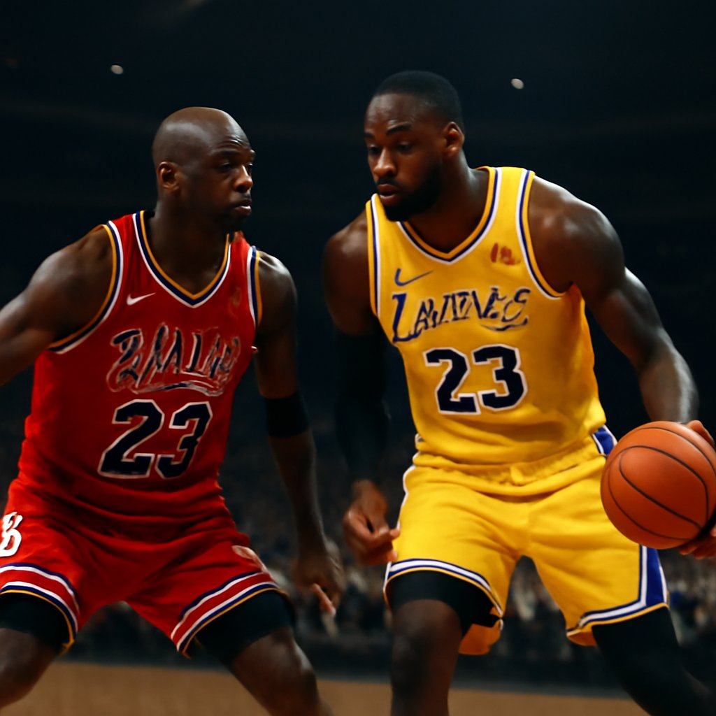 Stats Comparison Between Jordan and LeBron